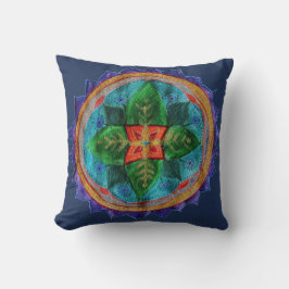Magic Mandala Throw Cushion 41 cm x 41 cm Kudde