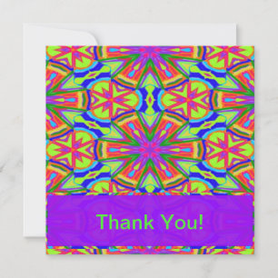 Magic Marker Kaleidoscope Anteckningskort