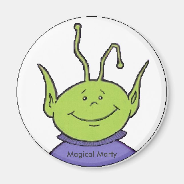 Magic Marty Magnet (Framsidan)
