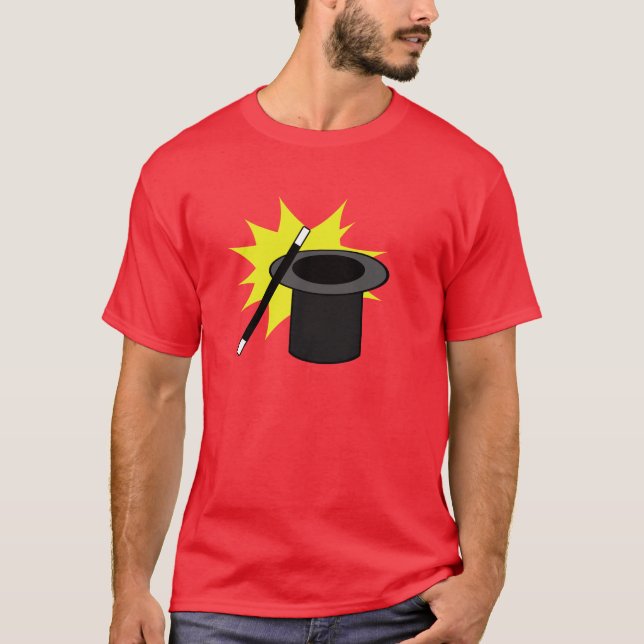 Magic Me/ Magicians Hat T Shirt (Framsida)