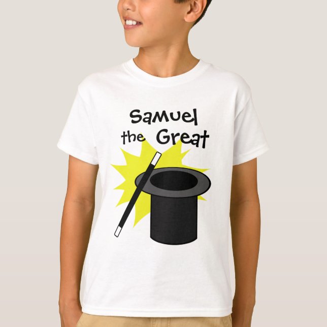 Magic Me/ Magicians Hat Tee Shirt (Framsida)