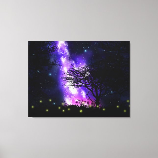 Magic Milky Way Canvastryck (Framsida)