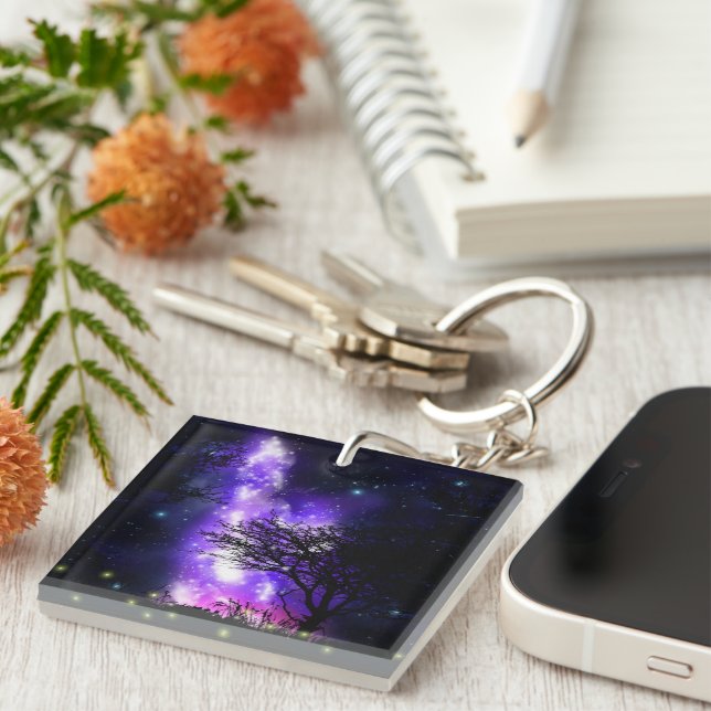 Magic Milky Way Keychain (Högra Framsidan)