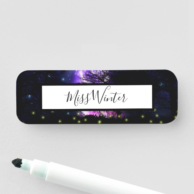 Magic Milky Way Namn bricka Namnbricka (På plats)