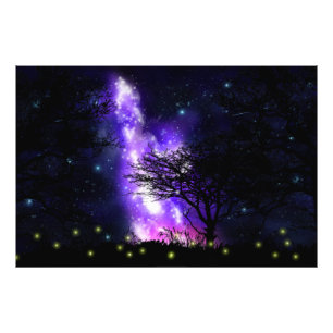 Magic Milky Way Photo Print Fototryck
