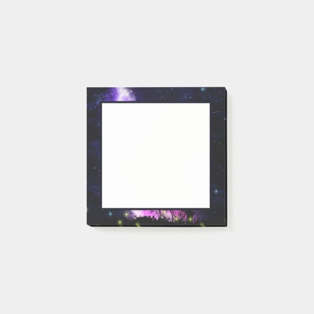 Magic Milky Way Post-it Notes Block (Framsida)