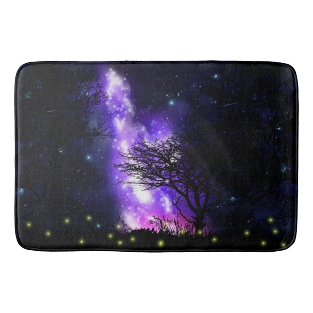 Magic Milky Way Shower Curtain Badrumsmatta (Framsidan)