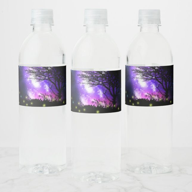 Magic Milky Way Vattenflaska Label Vattenflaskor Etikett (Flaskor)