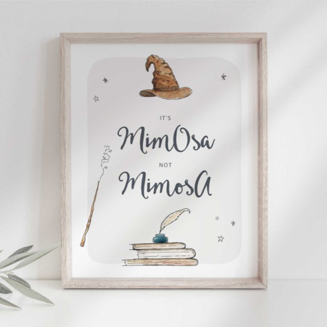 Magic Mimosa Drinks Sign Poster (Skapare uppladdad)