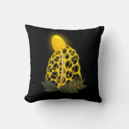 Magic Möhippa Veil Sparkly Gult Mushroom Kudde