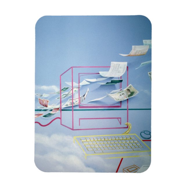 Magic Money-detalj Magnet (Vertikal)