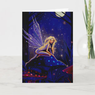 Magic Moonlight Fe - hälsningskort Kort