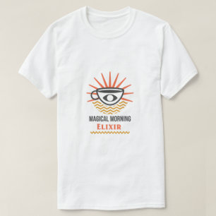 Magic Morgon Elixir - Kaffe - Kaffein - Drink T Shirt