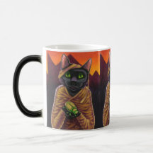 Magic Morphing Vampire Cat Mugg