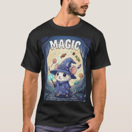 Magic – Mouse Wizard Halloween TinyFur Tee