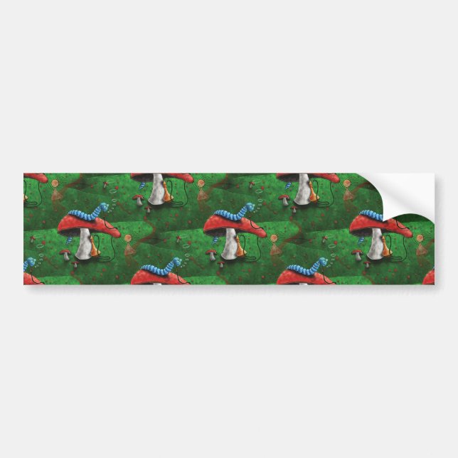 Magic Mushroom Bildekal (Framsidan)