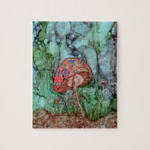 Magic Mushroom Boxed Puzzle