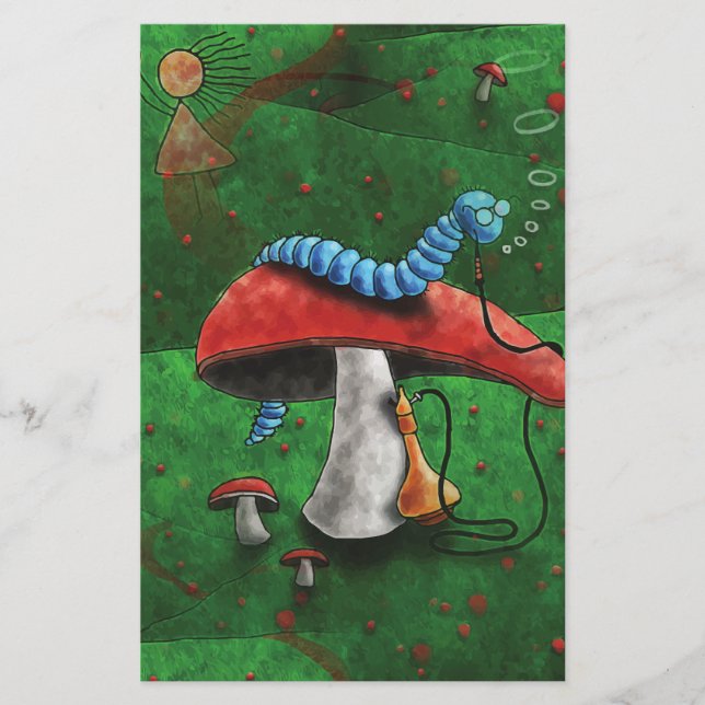 Magic Mushroom Brevpapper (Framsida)