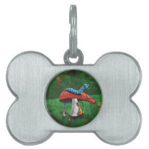Magic Mushroom ID-bricka Husdjur