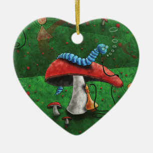 Magic Mushroom Julgransprydnad Keramik
