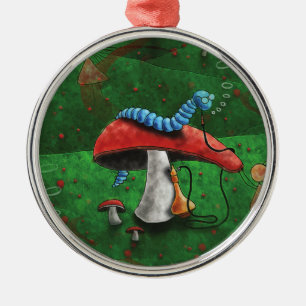 Magic Mushroom Julgransprydnad Metall
