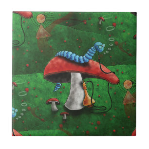 Magic Mushroom Kakelplatta