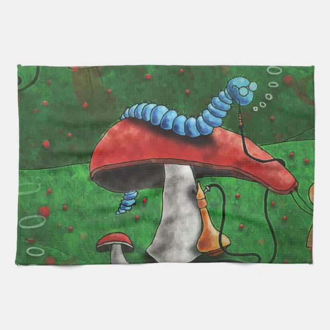Magic Mushroom Kökshandduk (Horisontell)