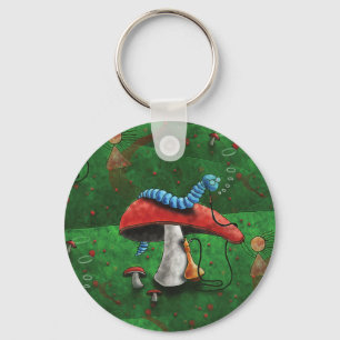 Magic Mushroom Nyckelring