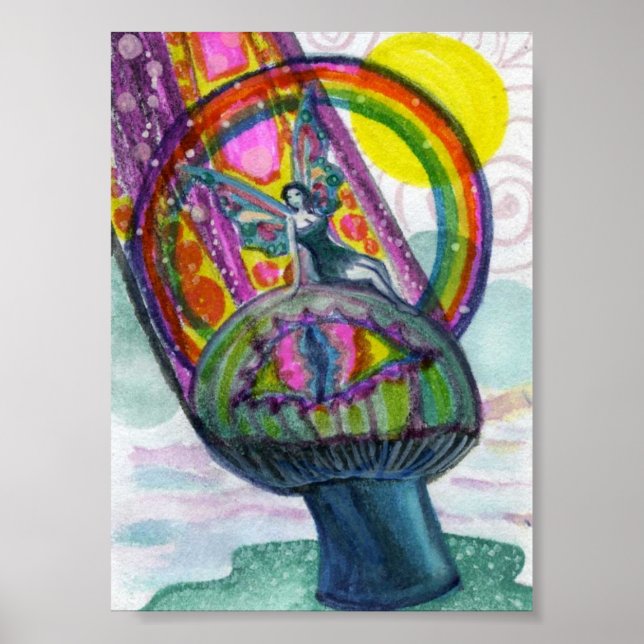 Magic Mushroom Poster (Framsidan)