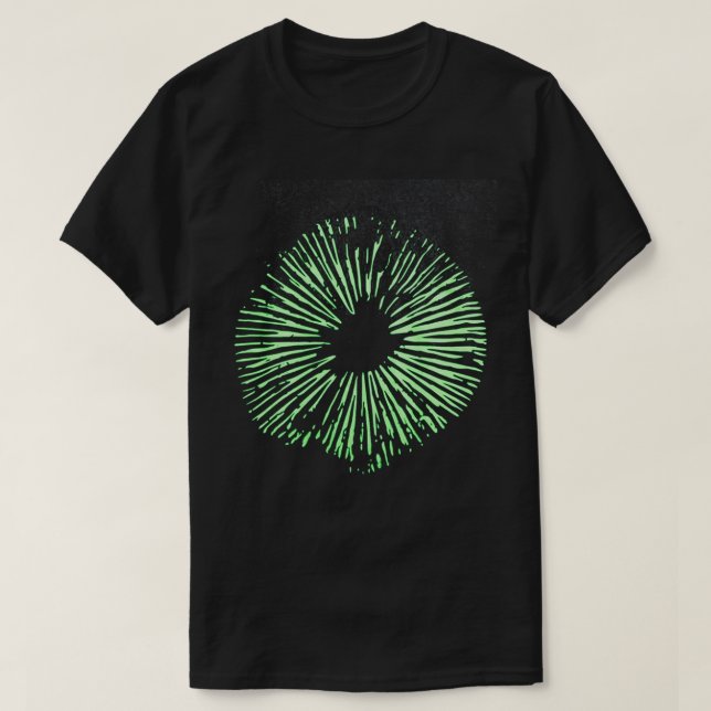 Magic Mushroom Spore T Shirt (Design framsida)