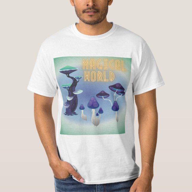MAGIC Mushroom T Shirt (Framsida)