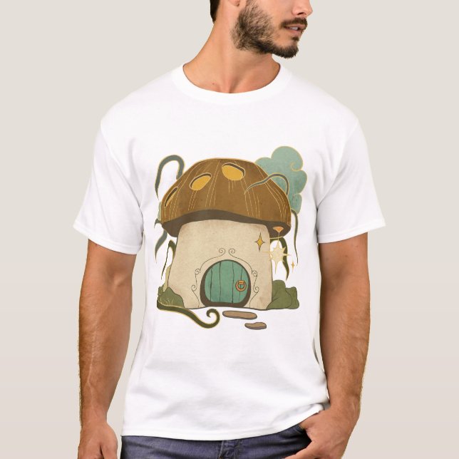 Magic Mushroom T Shirt (Framsida)
