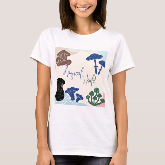 MAGIC Mushroom T Shirt (Framsida)