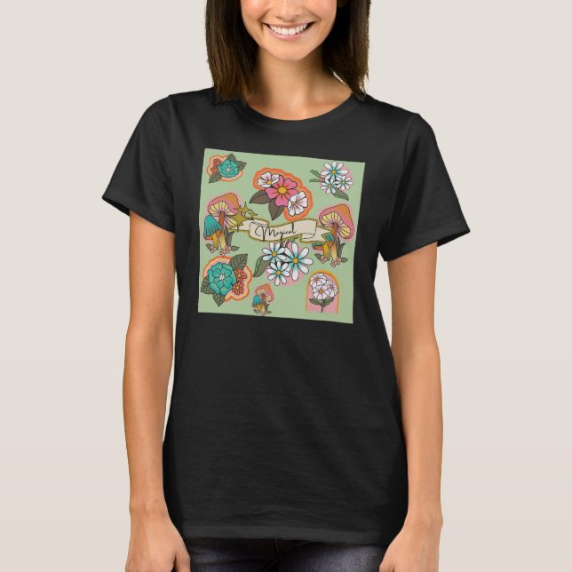 MAGIC Mushroom T Shirt (Framsida)