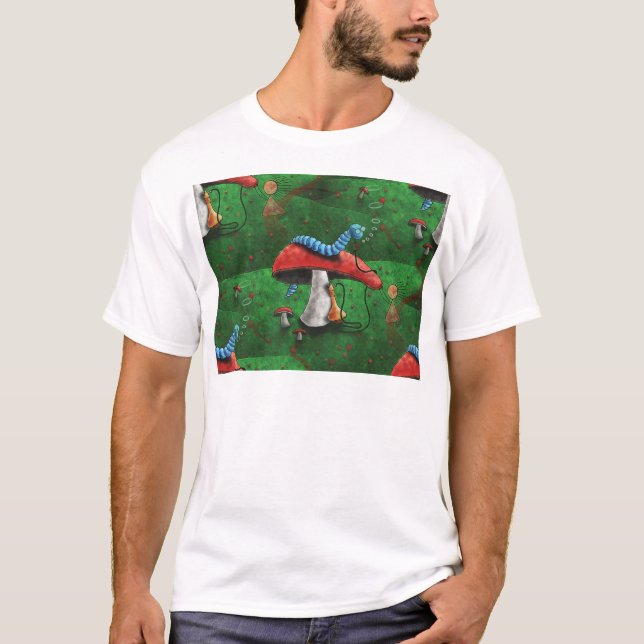 Magic Mushroom Tee Shirt (Framsida)