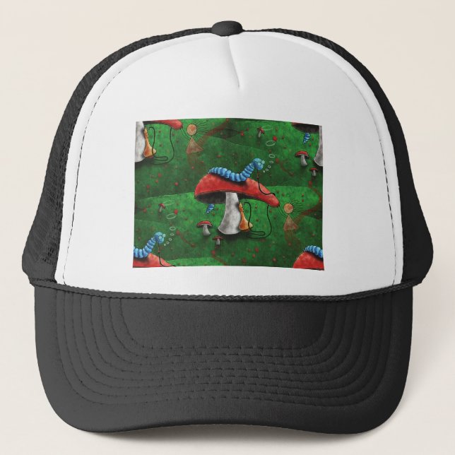 Magic Mushroom Truckerkeps (Framsida)