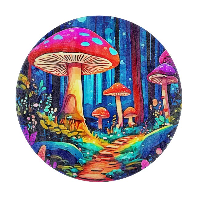 Magic Mushroom Väg Design (Framsidan)