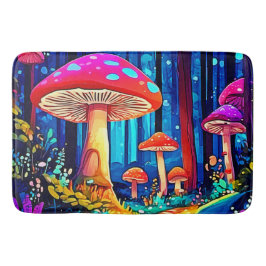 Magic Mushroom Väg Design Badrumsmatta