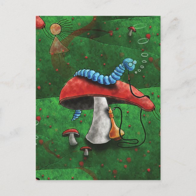 Magic Mushroom Vykort (Framsida)