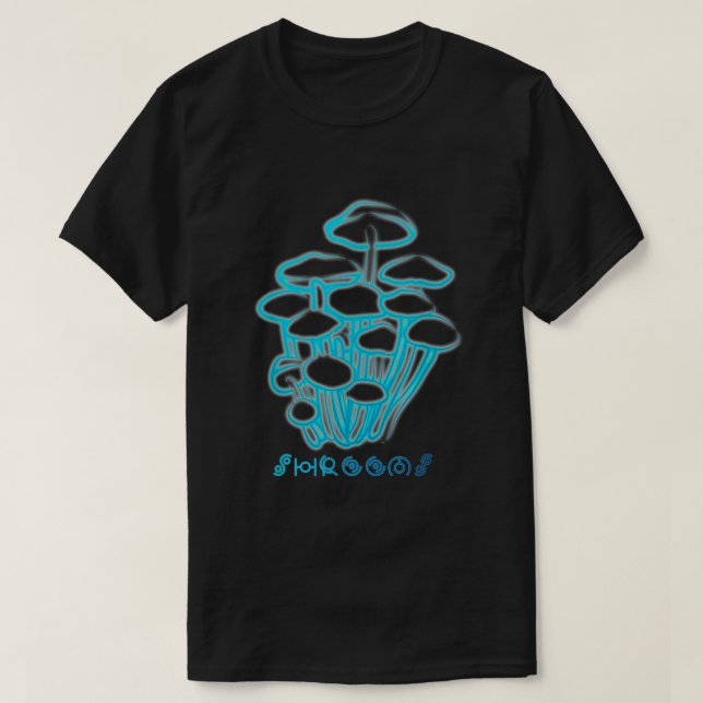Magic Mushroom Zauberpilz Psychedelic T Shirt (Design framsida)