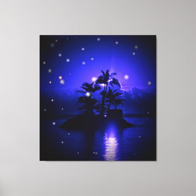 Magic Night Wrapped Canvas (Framsida)