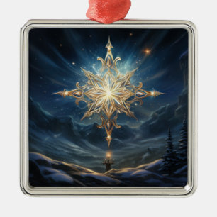 Magic North Star-julprydnad Julgransprydnad Metall