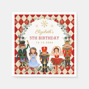 Magic Nutcracker-julafton Helgdag Baby Pappersservett