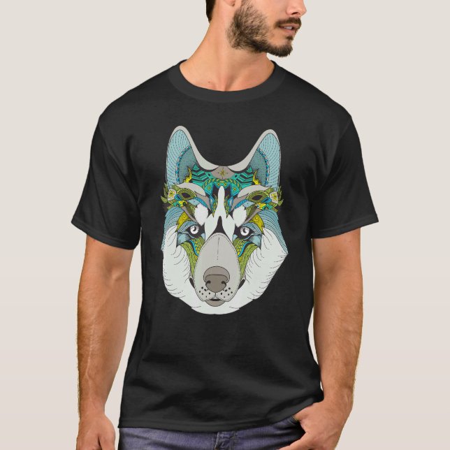Magic Occult Varg T Shirt (Framsida)