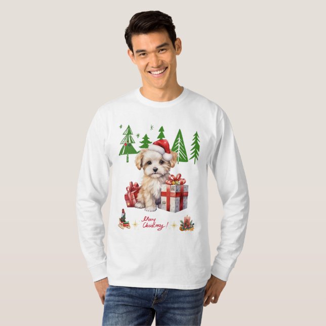 magic of christmas, Sweatshirt T Shirt (Hel framsida)