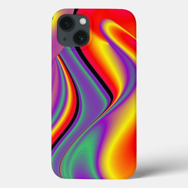 Magic of Färg Abstrakt 3D Rainbowart (Baksida)