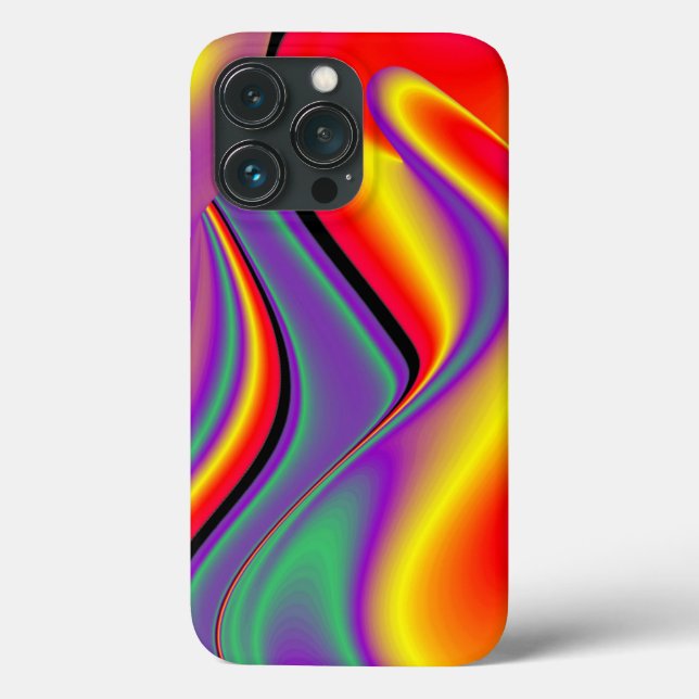 Magic of Färg Abstrakt 3D Rainbowart (Baksida)