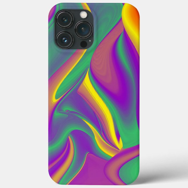 Magic of Färg Abstrakt 3D Rainbowart (Baksida)