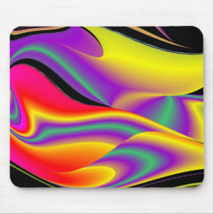 Magic of Färg Abstrakt 3D Rainbowart Musmatta