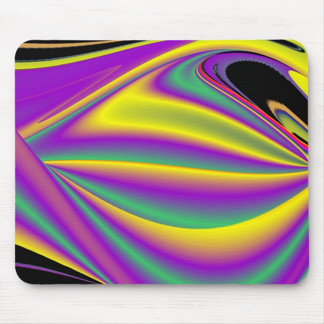 Magic of Färg Abstrakt 3D Rainbowart Musmatta (Framsidan)
